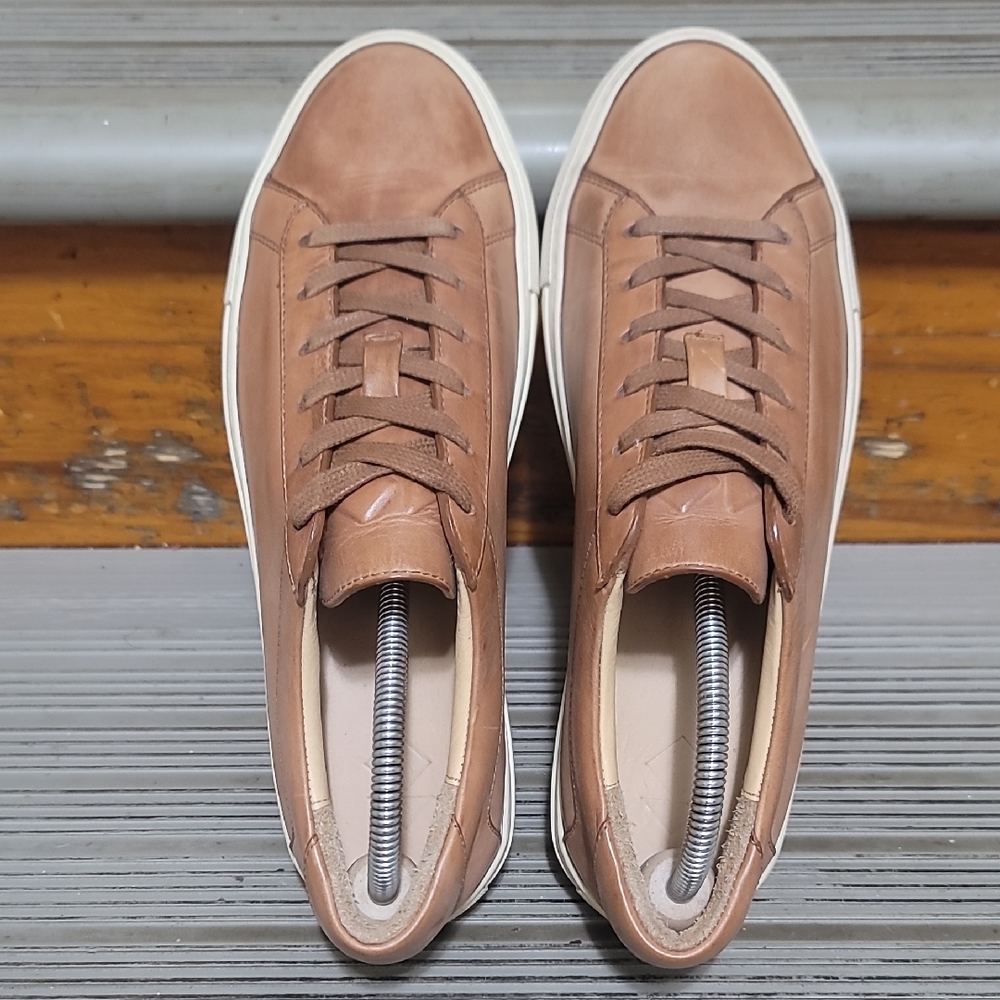 Mens KOIO Brown Leather Sneakers EUR 40/US 7.